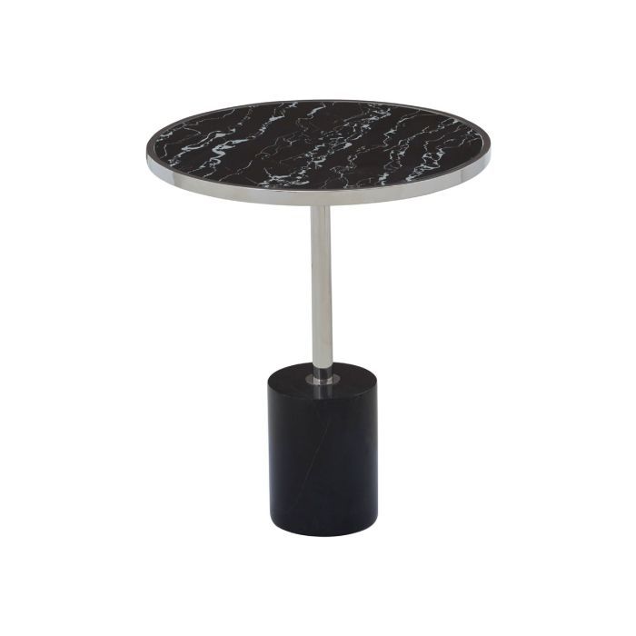 Black and marble end clearance table