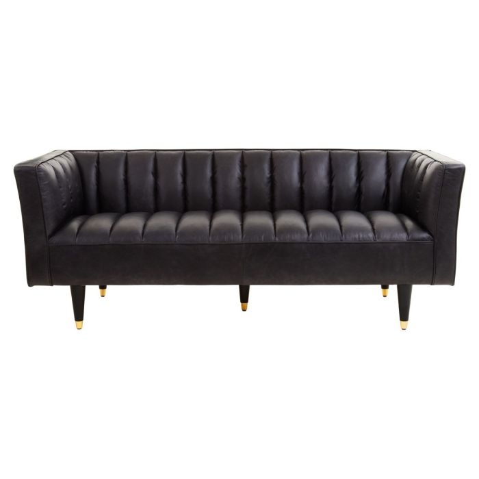 King leather clearance sofa