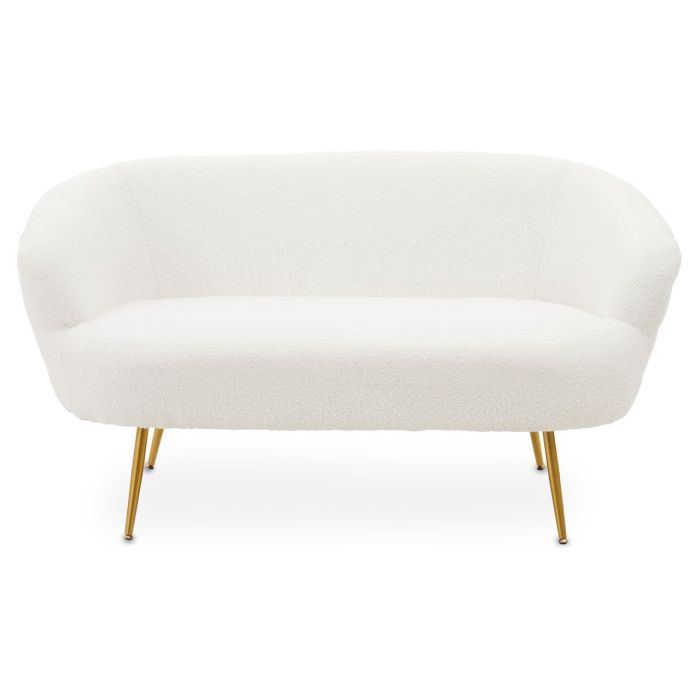 White sofa gold legs new arrivals
