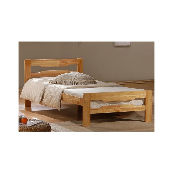 Amelia Wooden Single Bed In Antique Pine