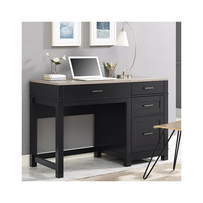 Weathered shop oak desk