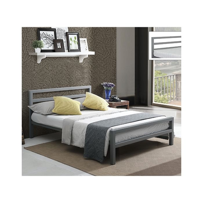 City block metal store bed frame