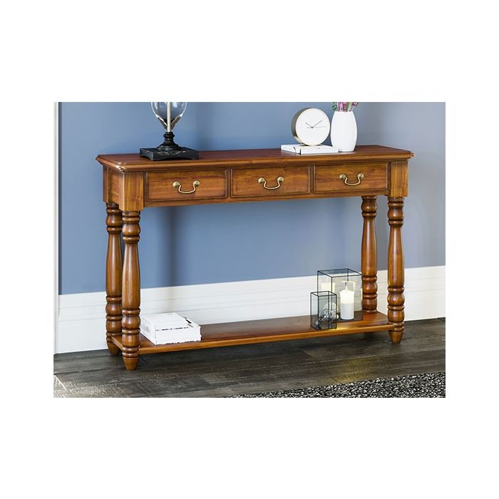 Light brown sales console table