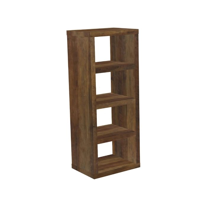 Oak effect sales shelving unit