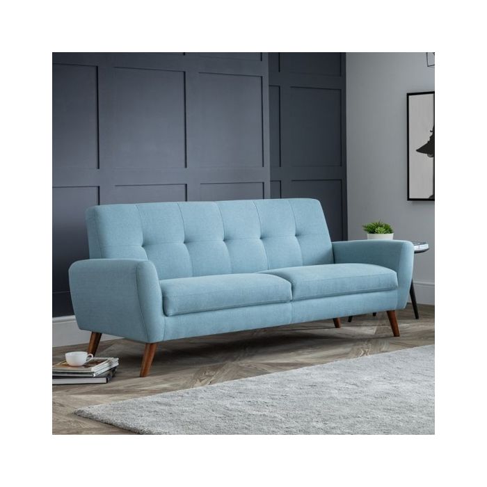 Blue shop upholstered couch