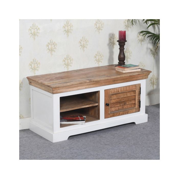 Solid mango on sale wood tv stand