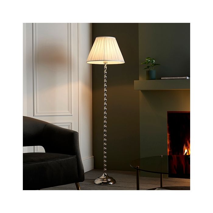 Silk shop floor lamp