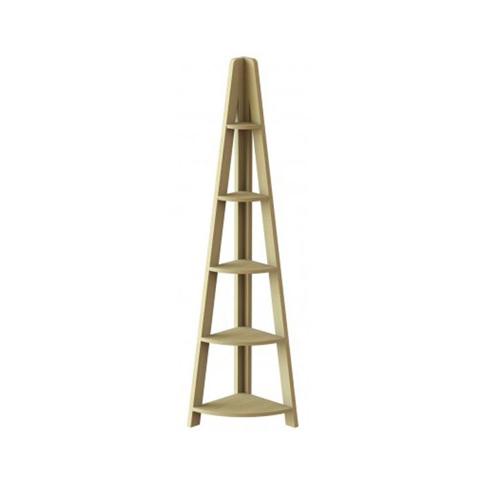 Tiva wooden corner ladder sales shelving