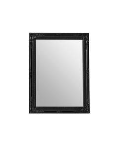Wena Classic Style Wall Bedroom Mirror In Matt Black