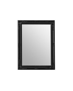 Wena Classic Style Wall Bedroom Mirror In Matt Black