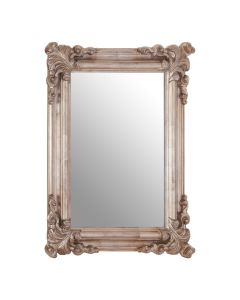 Georgia Symmetry Wall Bedroom Mirror In Silver