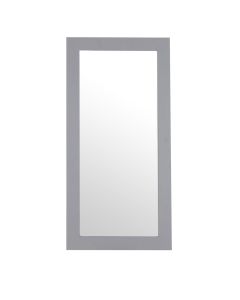 Milo Wall Bedroom Mirror In Grey Wooden Frame