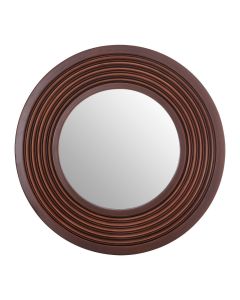 Cocoa Wall Bedroom Mirror In Brown Wooden Frame
