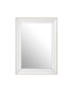 Susan Wall Bedroom Mirror In Clear Glass Frame