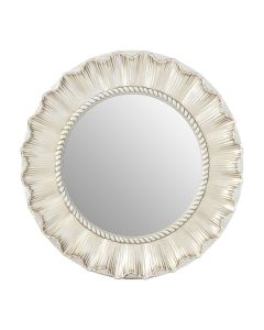 Chiyoka Flared Wall Bedroom Mirror In Champagne