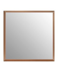 Seino Small Square Wall Bedroom Mirror In Gold