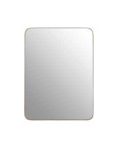 Grekit Rectangular Wall Bedroom Mirror In Gold Effect