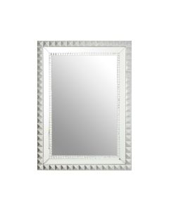 Taraka Wall Bedroom Mirror In Silver Frame