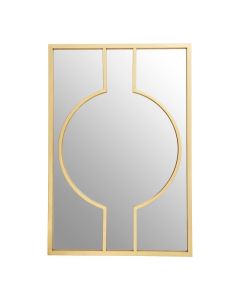 Farran Deco Wall Bedroom Mirror In Champagne