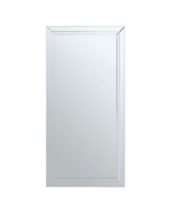 Sana Large Bevelled Wall Mirror With Wooden Frame