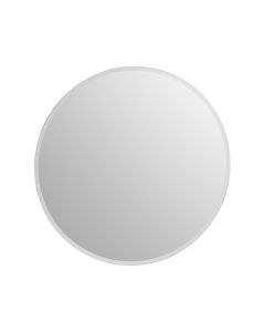Sana Small Round Wall Mirror With Wooden Frame
