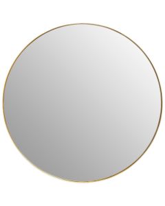 Cindy Large Wall Mirror With Gold Metal Frame