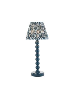 Higgledy And Ripple 20cm Marlin Blue Shade Table Lamp With Gloss Marlin Blue Base