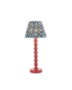 Higgledy And Ripple 20cm Marlin Blue Shade Table Lamp With Gloss Pink Clay Base