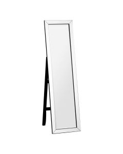 Fresta Floor Standing Dressing Mirror With Bevelled Edge Frame