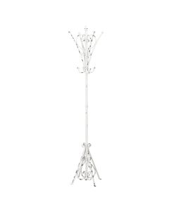 Colombo Metal New York Loft Coat Stand With Straight Rods In White