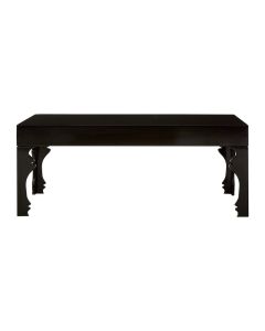 Luis Rectangular Coffee Table In Black High Gloss