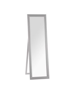Urban Floor Standing Cheval Mirror In Grey Wooden Frame