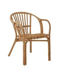 Havana Rattan Low Armchair In Natural