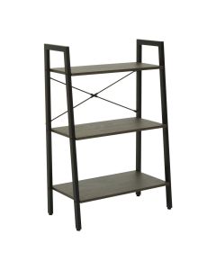 Bradbury Wooden 3 Tier Shelving Unit In Dark Oak