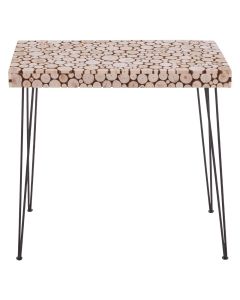 Lacuna Fir Wood Console Table In Natural