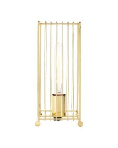 Deco Contemporary Metal Table Lamp In Gold