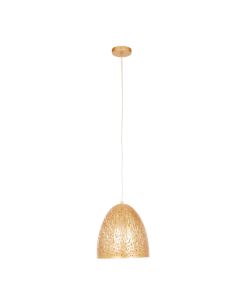 Lenno Bell Shape Ceiling Pendant Light In Gold