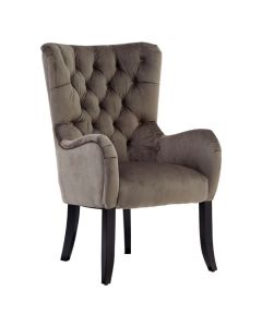 Tait Fabric Upholstered Armchair In Mink