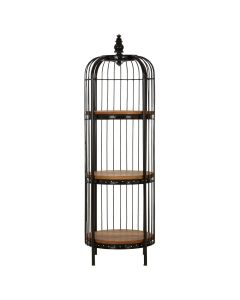 Mantis Medium Shelving Unit In Black