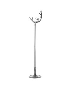 Antler Aluminium Coat Stand In Silver