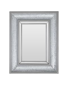 Winnie Wall Bedroom Mirror In Antique Silver Frame