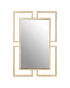 Ragusa Wall Bedroom Mirror With Gold Stainless Steel Frame