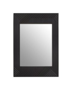 Jakara Floor Standing Mirror In Black Frame