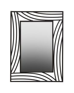 Logan Wall Mirror With Open Metal Frame