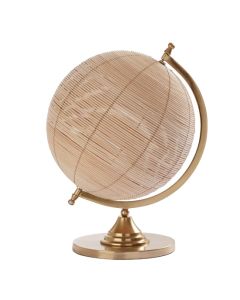 Malacca Small Rattan Globe In Natural