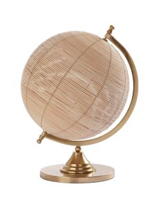 Malacca Large Rattan Globe In Natural