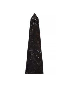 Salmo Small Marble Obelisk In Black