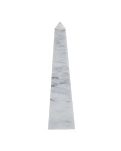 Salmo Large Marble Obelisk In White