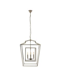 Kamara Traditional Chandelier Ceiling Light In Silver Nickel