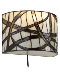 Waldorf Branch Wall Light In Bronze Tone